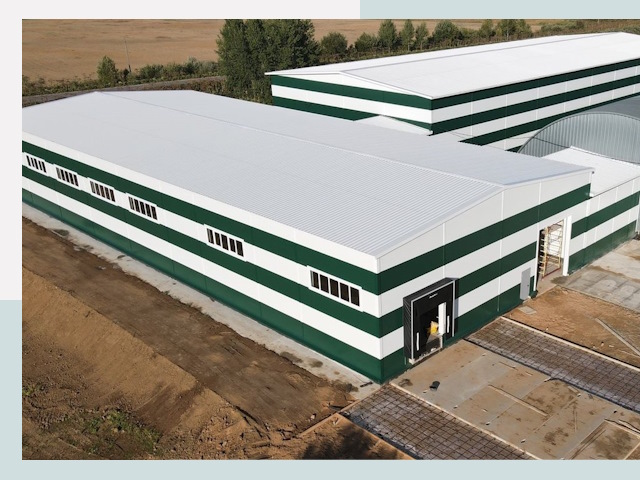 Строительство овощехранилищ в Михайловке