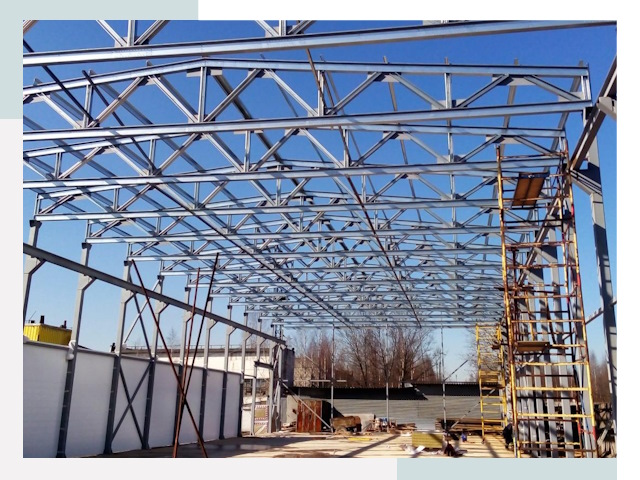 Строительство цехов в Михайловка от 610 руб. под ключ