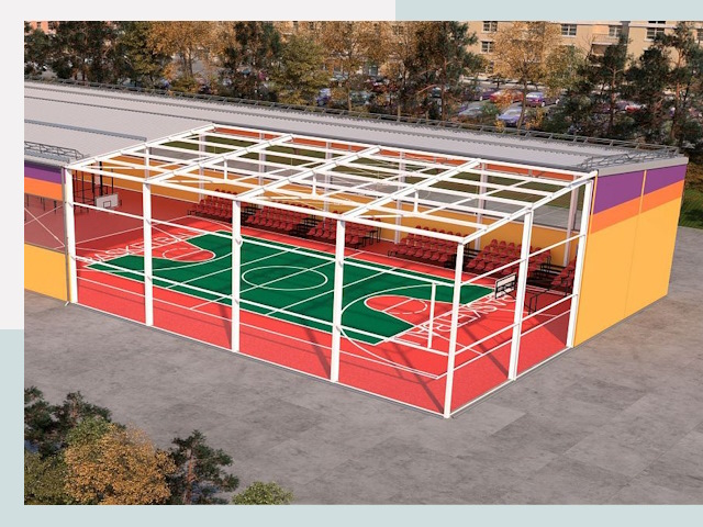 Спортивные сооружения в Михайловке