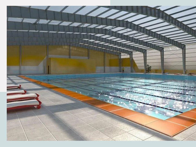 Строительство крытых бассейнов в Михайловке