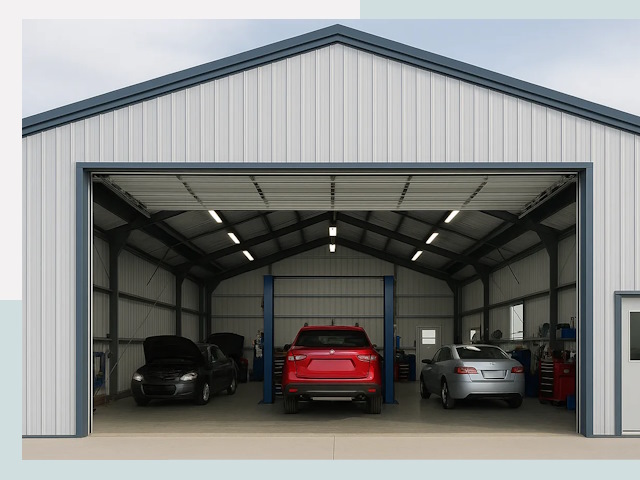 Ангары из сэндвич панелей от 610 руб. в Михайловка