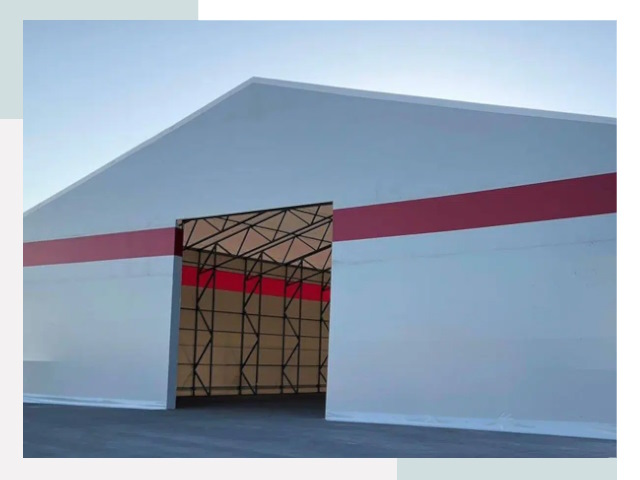 Быстровозводимые ангары в Михайловке