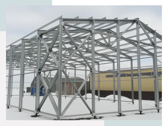 Каркасные ангары в Михайловке