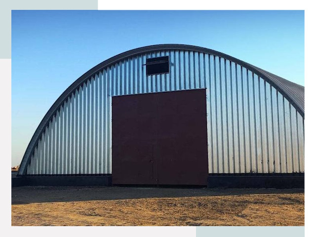 Арочные ангары в Михайловке
