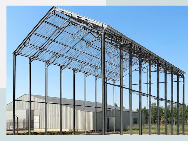 Прямо стенные ангары от СтальСтрой-Мхл по цене 610 руб.