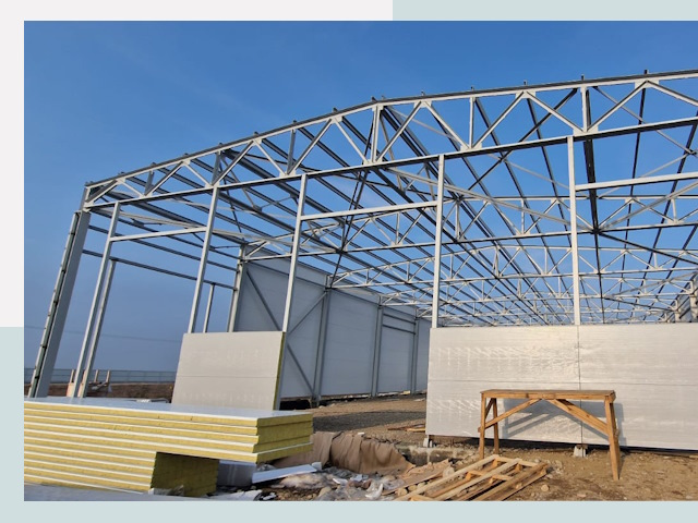 Утепленные ангары в Михайловка от 610 руб. за м²