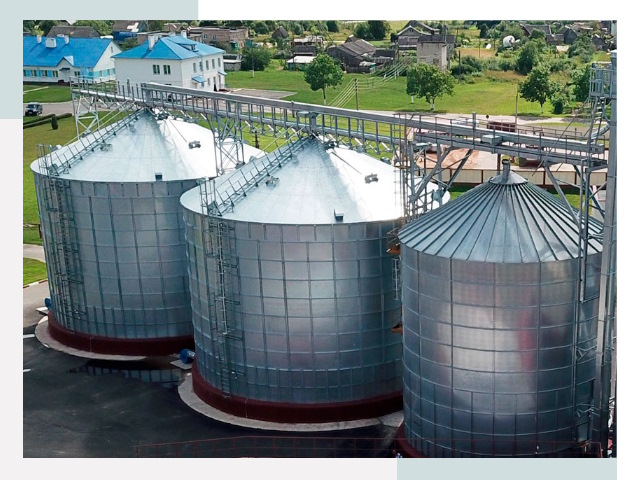 Металлические силосы в Михайловке