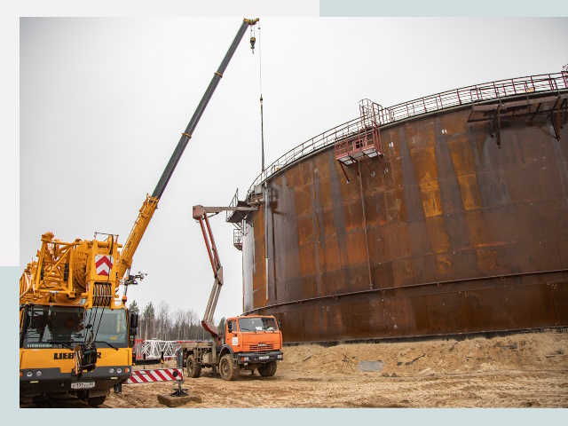 Монтаж резервуаров в Михайловке от 610 руб. за м³