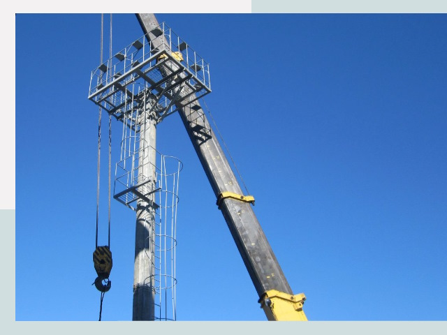 Монтаж осветительных мачт в Михайловка от 610 руб.