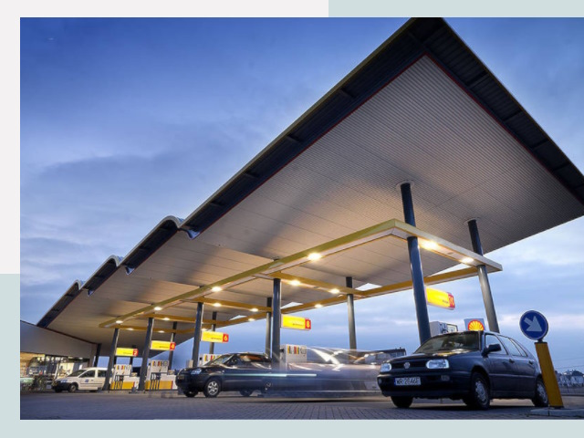 Навесы для АЗС в Михайловка от 610 руб. - Защита и комфорт