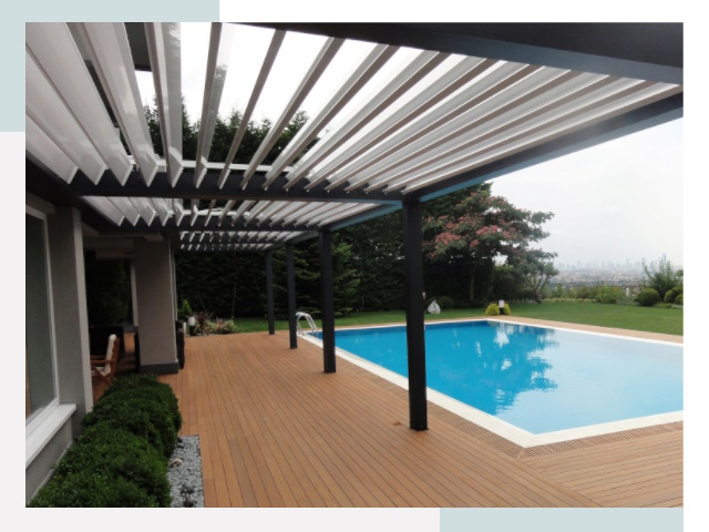 Перголы в Михайловке