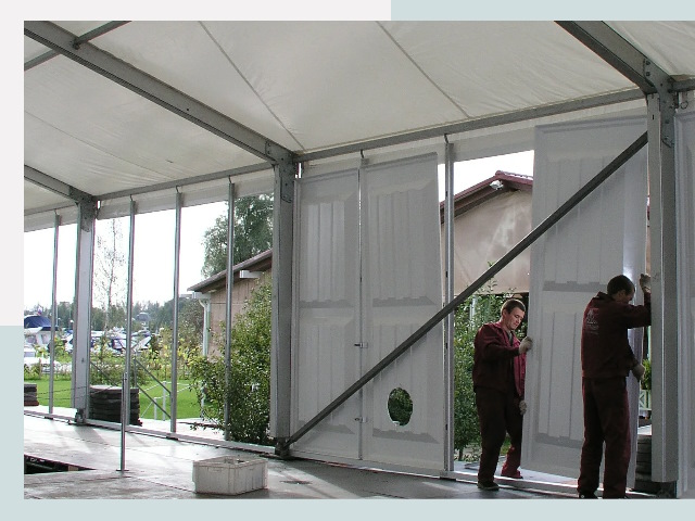 Быстро сборные шатры в Михайловка от 610 руб. за м²