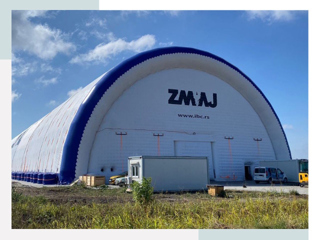 Брендирование ангаров в Михайловке