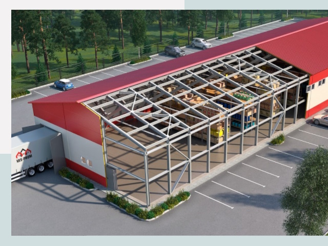 Проектирование ангаров в Михайловке от 610 руб.