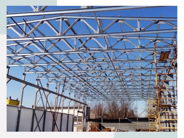Металлокаркасы для складов в Михайловке